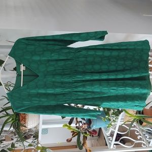 Green J Crew Dress